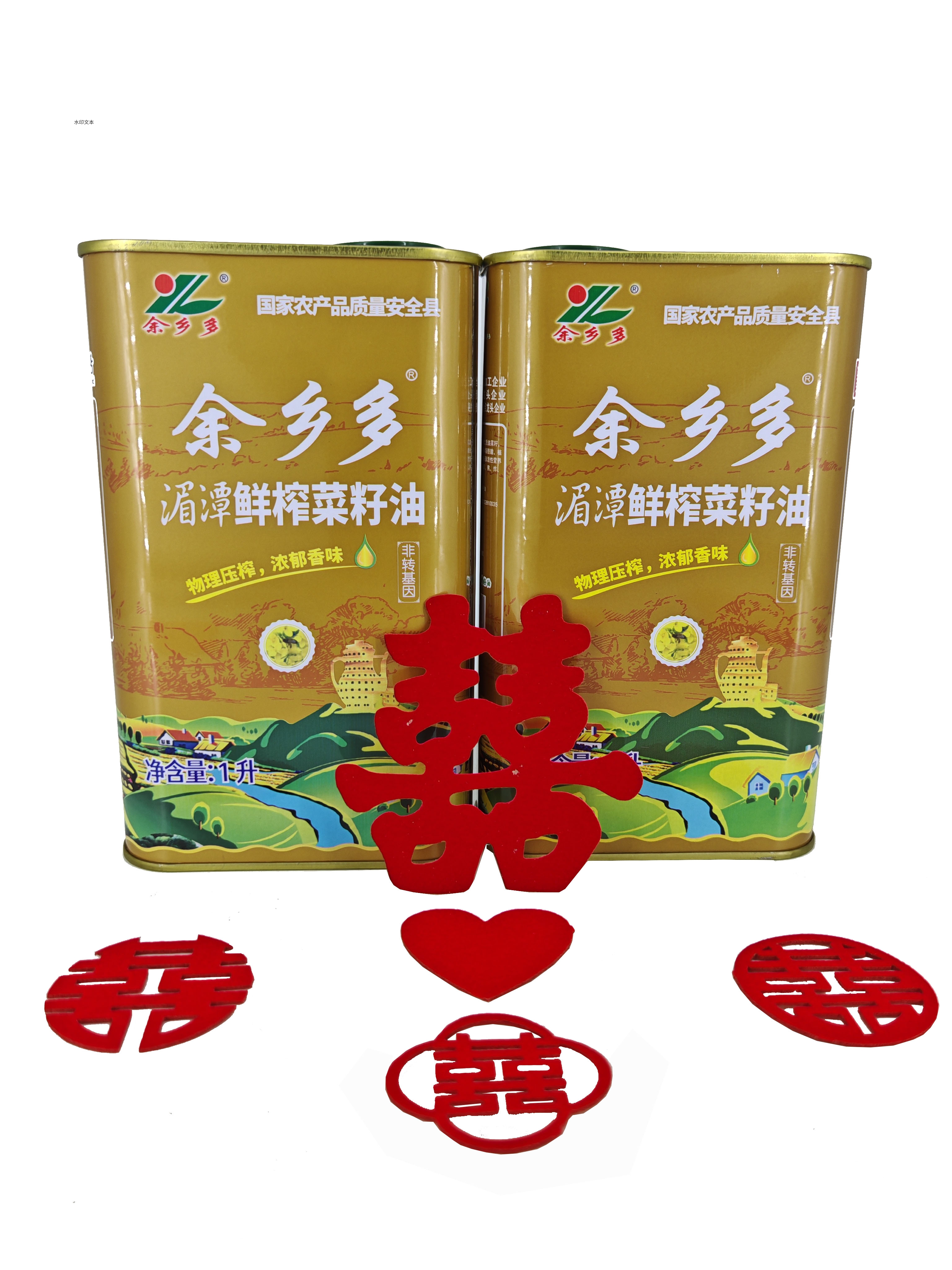 “余乡多”湄潭鲜榨菜籽油1L